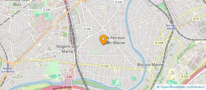 localisation de l'entreprise STEF BENECH ET DAISY PONTES  LE PERREUX-SUR-MARNE