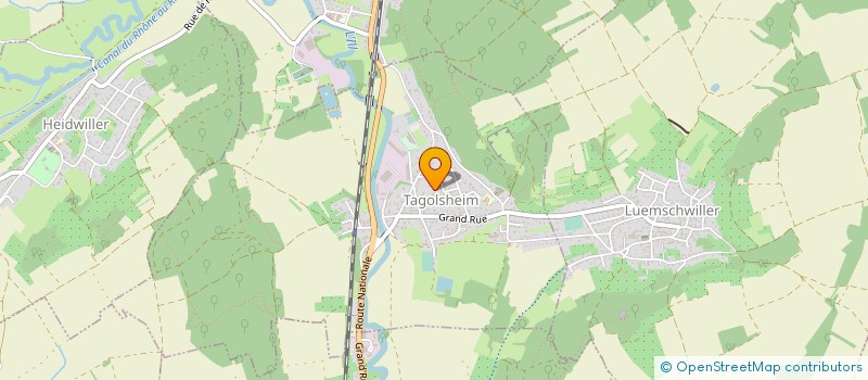 localisation de l'entreprise STEF BENNER NATUCCI  FLAXLANDEN