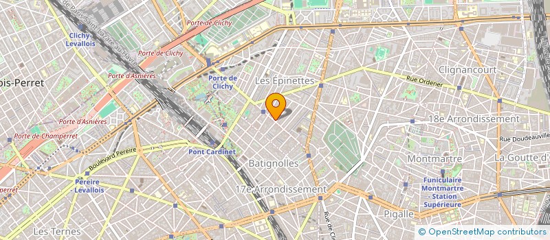localisation de l'entreprise STEF BENSSI MOHAMED ABDALLAH à PARIS