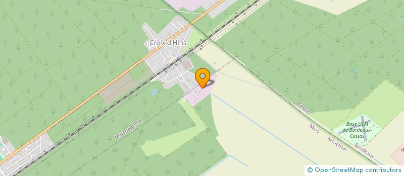 localisation de l'entreprise STEF BERNARD ET JACQUES HARRIBEY  MARCHEPRIME