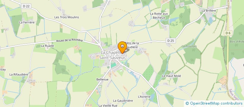 localisation de l'entreprise STEF BIGOT ROBERT ET CHAUVAT MICHEL à MONTRELAIS