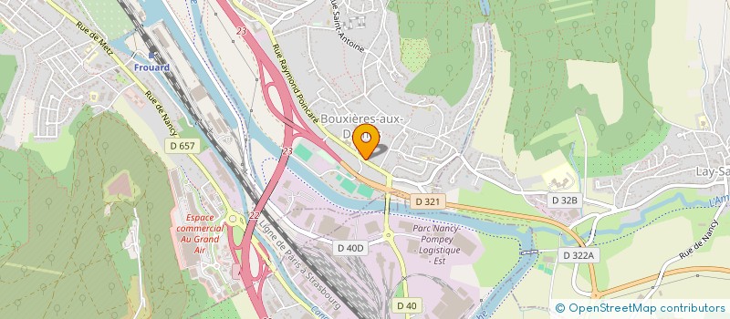 localisation de l'entreprise STEF BLAISE JEAN ET BLAISE PIERRE  BOUXIERES-AUX-DAMES