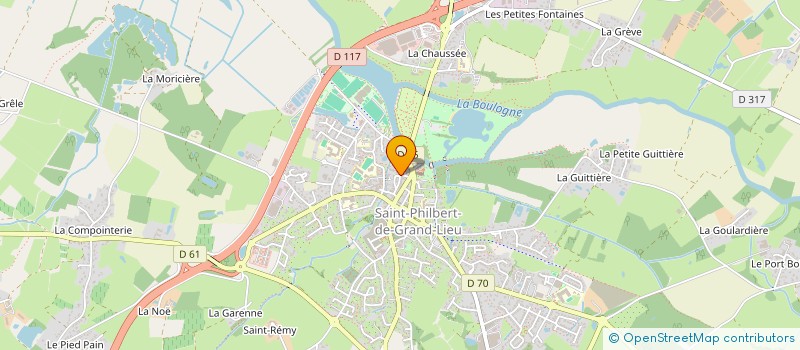 localisation de l'entreprise STEF BLANCHARD ALEXANDRE ET ANDRE à SAINT-PHILBERT-DE-GRAND-LIEU