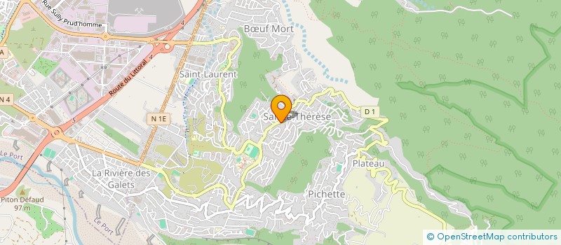 localisation de l'entreprise STEF BOSQUIN LEMAIRE HAUSWALD à LA POSSESSION