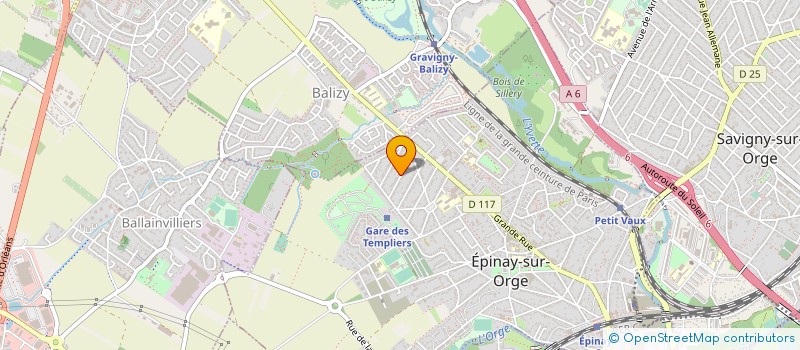 localisation de l'entreprise STEF'BOSS  EPINAY-SUR-ORGE