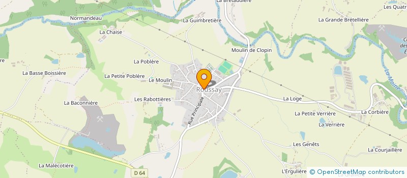 localisation de l'entreprise STEF BOSSARD PHILIPPE ET MARTIN DANIEL à SEVREMOINE