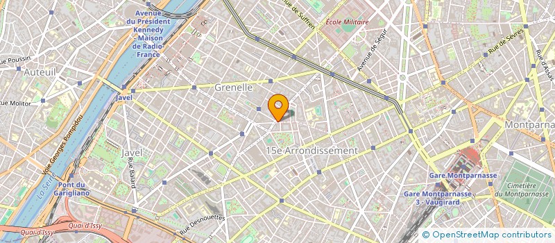 localisation de l'entreprise STEF BOUALI HACEME ET BOUSSARD à PARIS