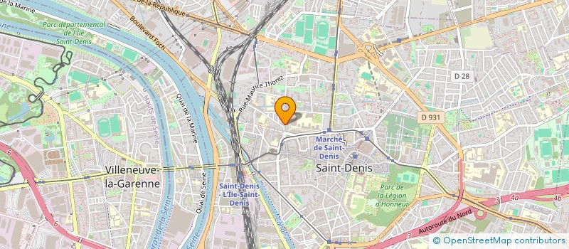 localisation de l'entreprise STEF BOULMA LAMARA ET SLIMANE à SAINT-DENIS
