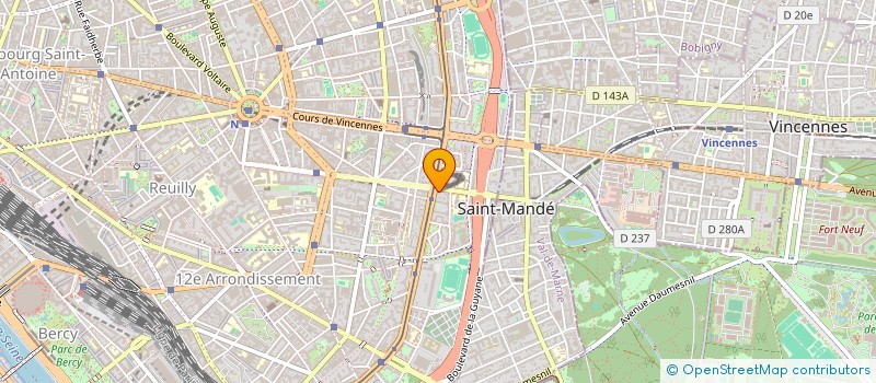 localisation de l'entreprise STEF BOUSSADA FATHI ET KHALED à PARIS