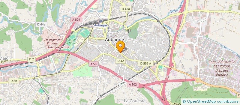localisation de l'entreprise STEF BRESSON ANDRE ET BRESSON CRHISTIAN à AUBAGNE