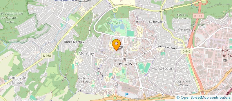 localisation de l'entreprise STEF CAILLOL SIMONNEAU à LES ULIS