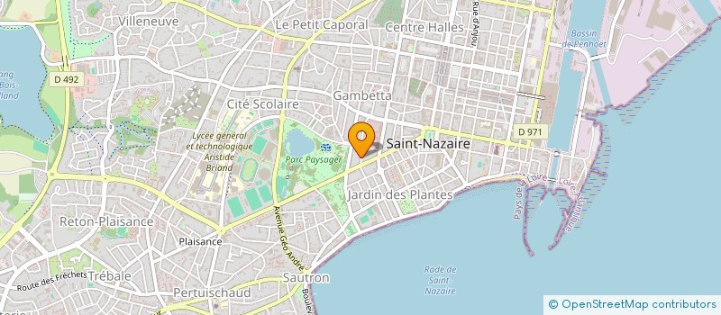 localisation de l'entreprise STEF CHERRUAUD CLAUDE ET MARIE HELENE  SAINT-NAZAIRE