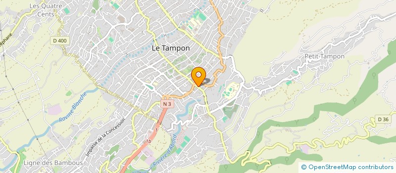 localisation de l'entreprise STEF CHEUNG TOI CHEUNG THIA SOUI TCHONG  LE TAMPON