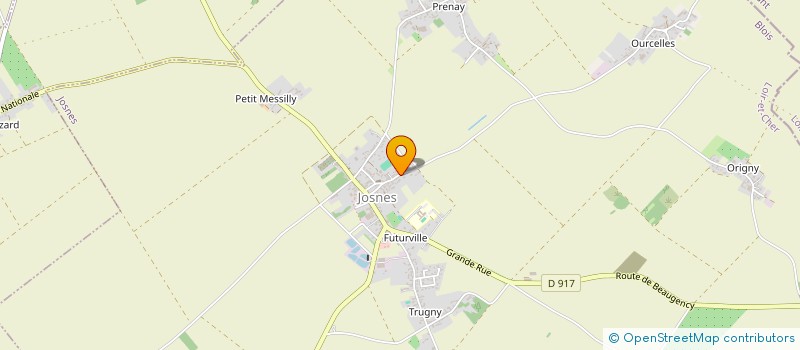 localisation de l'entreprise STEF CHOUTEAU GUY ET SYLVAIN  JOSNES