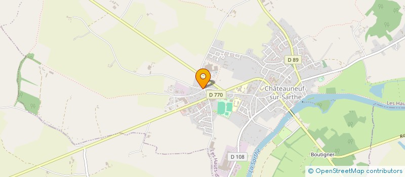 localisation de l'entreprise STEF CONSTANTIN Y VASLIN F LAMOTTE B à LES HAUTS-D'ANJOU