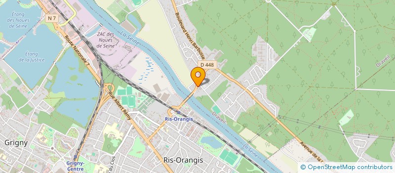localisation de l'entreprise STEF CROUZET ET ROHNER à DRAVEIL
