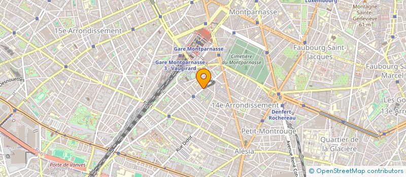 localisation de l'entreprise STEF D'AMONVILLE OUERSEA RENTING à PARIS