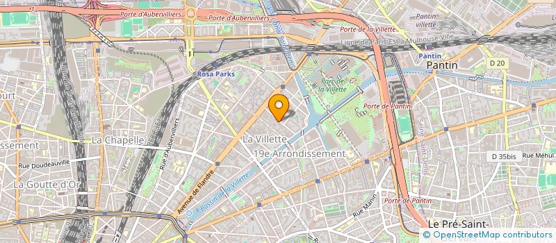 localisation de l'entreprise STEF DAADAA MOHAMED & DAADAA BRAHIM  PARIS