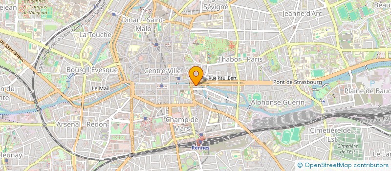 localisation de l'entreprise STEF DANIEL PRUNAULT à RENNES