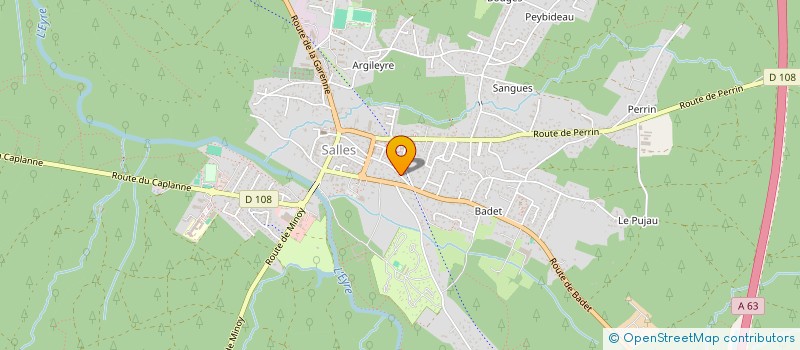localisation de l'entreprise STEF DE JESUS à SALLES