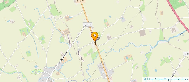 localisation de l'entreprise STEF DEBUYSER ET DENAES  WORMHOUT