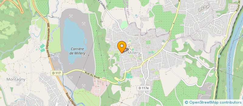 localisation de l'entreprise STEF DESCOTES PIERRE ET PHILIPPE à MILLERY