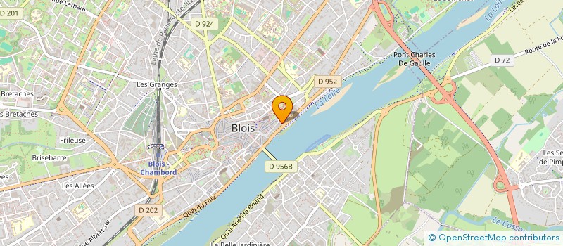 localisation de l'entreprise STEF DOCTEURS SPRIET ET BRACONNIER à BLOIS