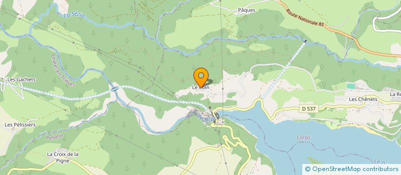 localisation de l'entreprise STEF DUBOIS ZAQUINE  CORPS