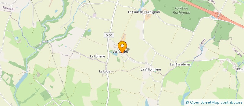 localisation de l'entreprise STEF DURET-BREMOND ET CHOUTEAU à FOUGERE