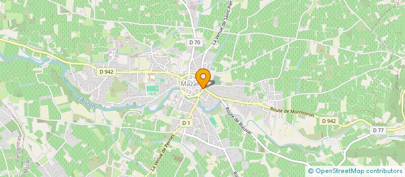 localisation de l'entreprise STEF EHRHART ET PERENZONI  MAZAN