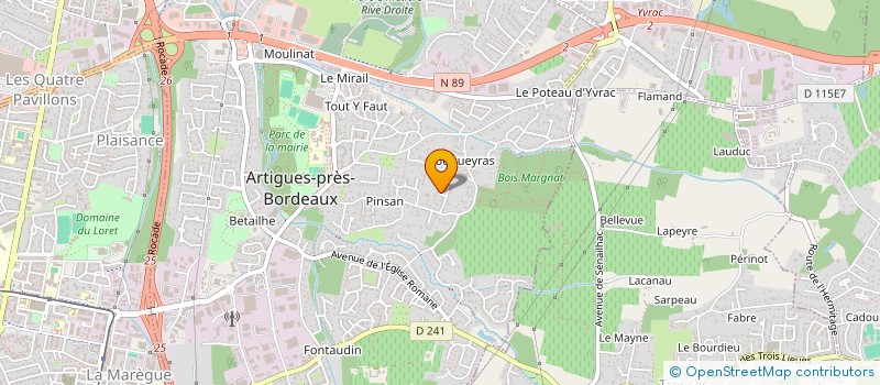 localisation de l'entreprise STEF EL FALAKI AMAROUCHE  BONNETAN