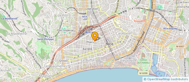 localisation de l'entreprise STEF ESTEVE à NICE