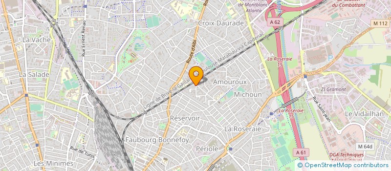 localisation de l'entreprise STEF ESTEVE PASCAL ET CABARE CHRISTINE à TOULOUSE