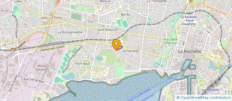 localisation de l'entreprise STEF ET STEF  LA ROCHELLE