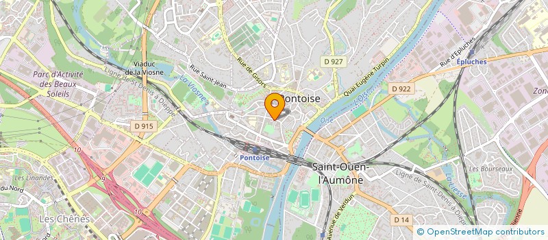 localisation de l'entreprise STEF FARGE MARC ET FARGE CATHERINE  PONTOISE