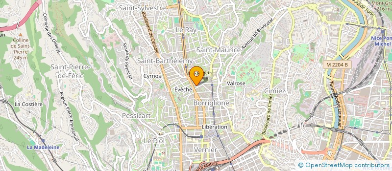 localisation de l'entreprise STEF FAVRET ANNE ET MANEZ PATRICK à NICE