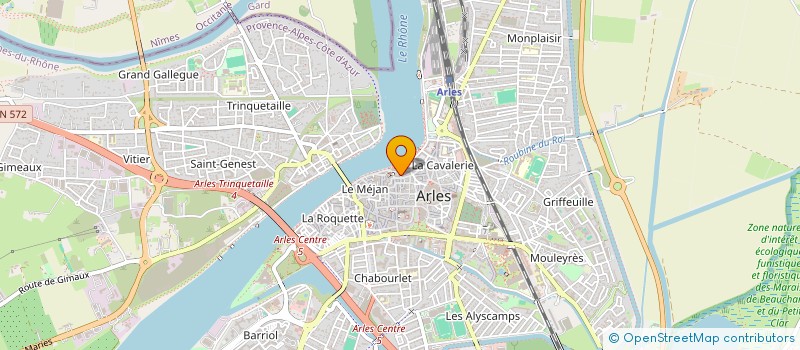 localisation de l'entreprise STEF FONTOURA AMARAL MICHELE-PATTARONE H  ARLES