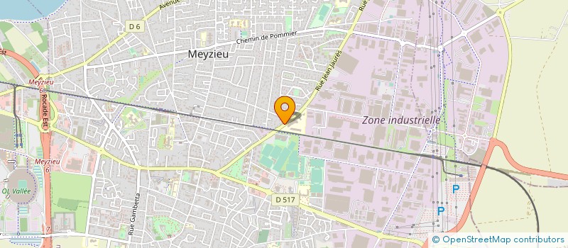 localisation de l'entreprise STEF FURLAN ANTOINE ET ROBERT  MEYZIEU