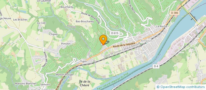 localisation de l'entreprise STEF GARON KEVIN  ET  GARON FABIEN  AMPUIS