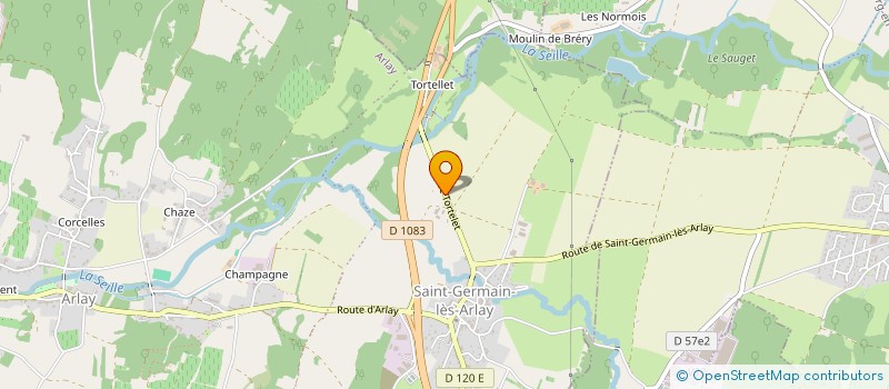 localisation de l'entreprise STEF GAY DUMONT VERNIER  PLAINOISEAU