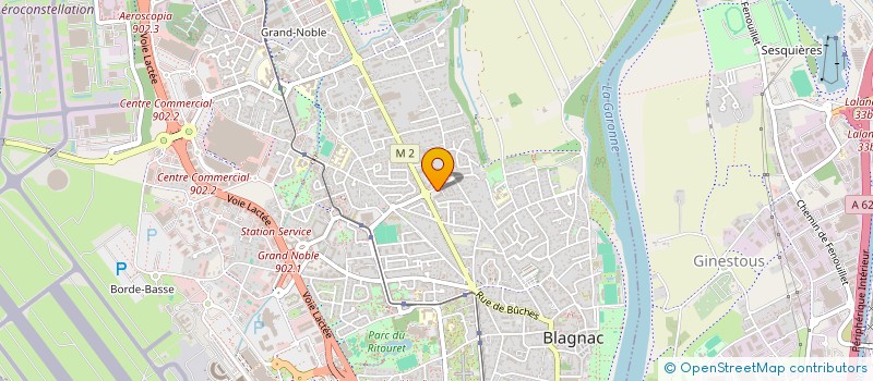 localisation de l'entreprise STEF GENNERO ET DE VIVO à BLAGNAC