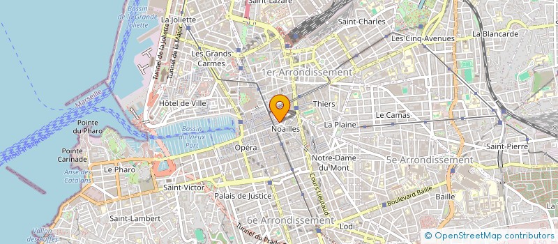 localisation de l'entreprise STEF GILABERT MICHEL ET MICHELE à MARSEILLE