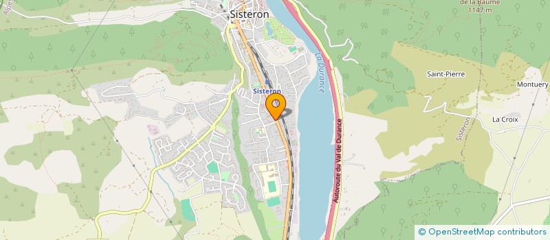 localisation de l'entreprise STEF GILARDINO N ET BLACHE A  SISTERON