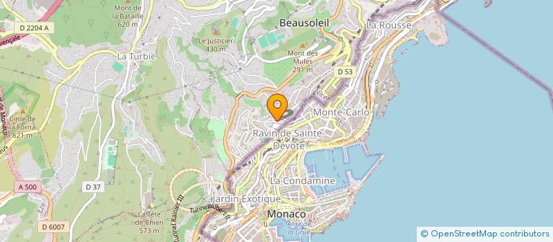 localisation de l'entreprise STEF GIRARDI ET TORCOLO à BEAUSOLEIL