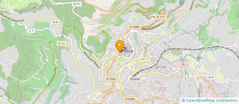 localisation de l'entreprise STEF GIRARDIN ET GRAFFAN à GRASSE