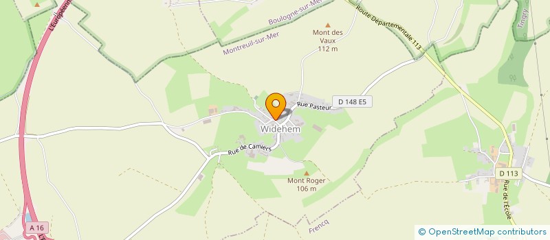 localisation de l'entreprise STEF GOBERT JEAN ET MARIE JOSEPH  WIDEHEM