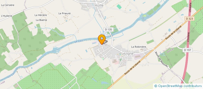 localisation de l'entreprise STEF GOUPILLE CHARLES ET GHISLAINE à DURTAL