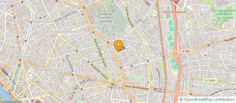 localisation de l'entreprise STEF HAMZAOUI KHELLAFI  PARIS