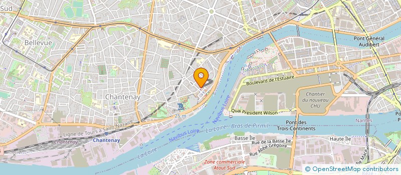 localisation de l'entreprise STEF JAN D MAHOT D DESHAIS DU PORTAIL B à NANTES