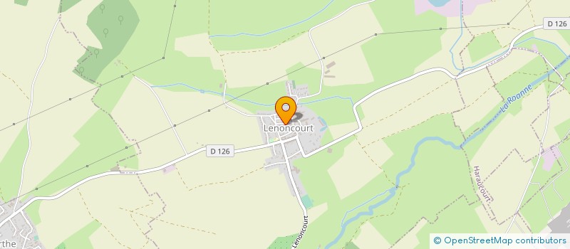 localisation de l'entreprise STEF JOB CLAUDE ET MARIE LAURE AGRICULT  LENONCOURT